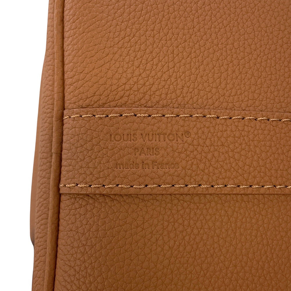 LOUIS VUITTON Keepall Bandouliere 35 TanM25980 Calf Leather LV Aerogram Size 35
