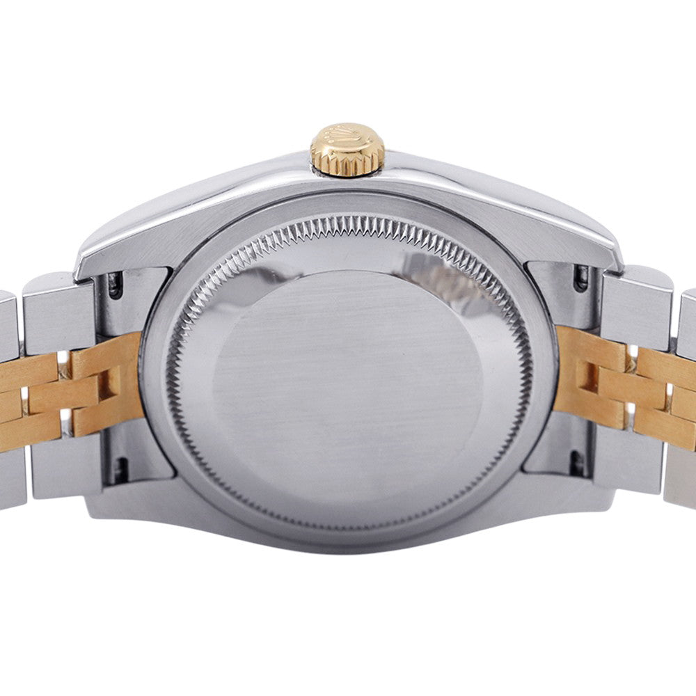 ROLEX Datejust W36mm Stainless Steel K18YG Champagne Dial116233