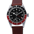 TUDOR Black Bay GMT W41mm Stainless Steel Leather Black Dial79830RB