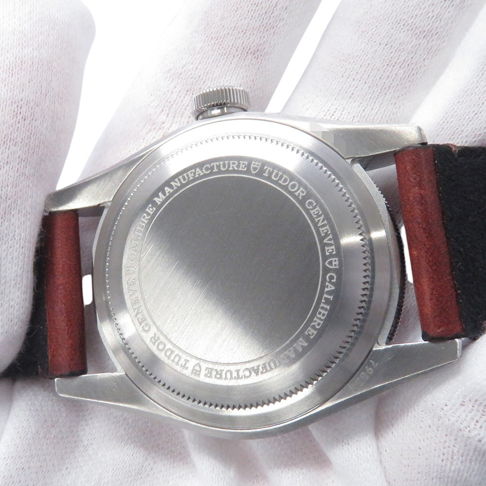 TUDOR Black Bay GMT W41mm Stainless Steel Leather Black Dial79830RB