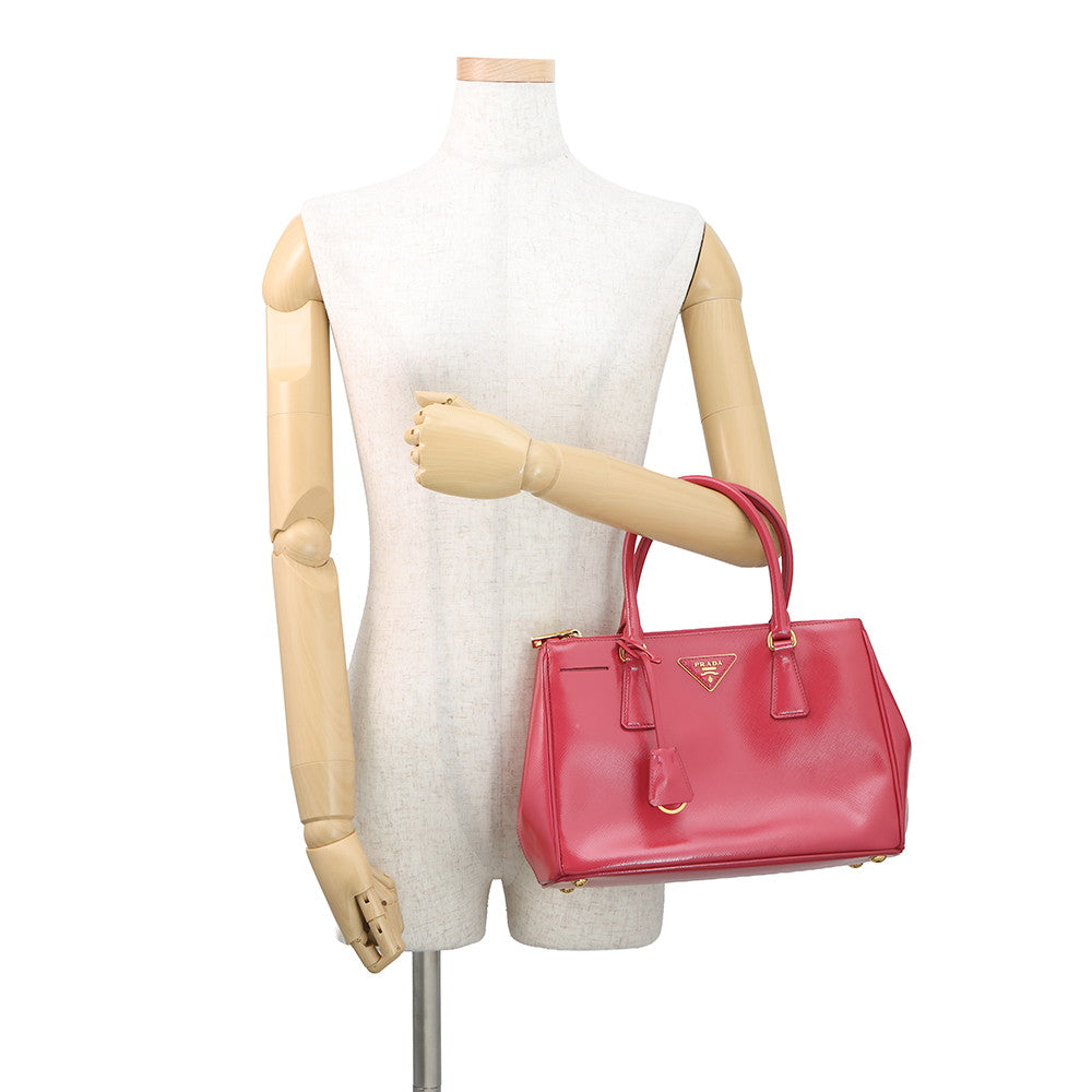 PRADA Galleria 2WAY Handbag PinkBN2863 Saffiano LeatherLeather