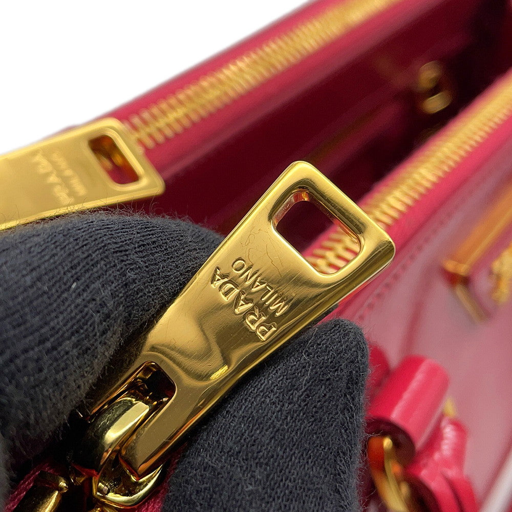 PRADA Galleria 2WAY Handbag PinkBN2863 Saffiano LeatherLeather