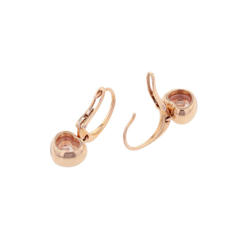 Chopard Happy Diamond Icon Earrings839007-5001 18K Pink Gold