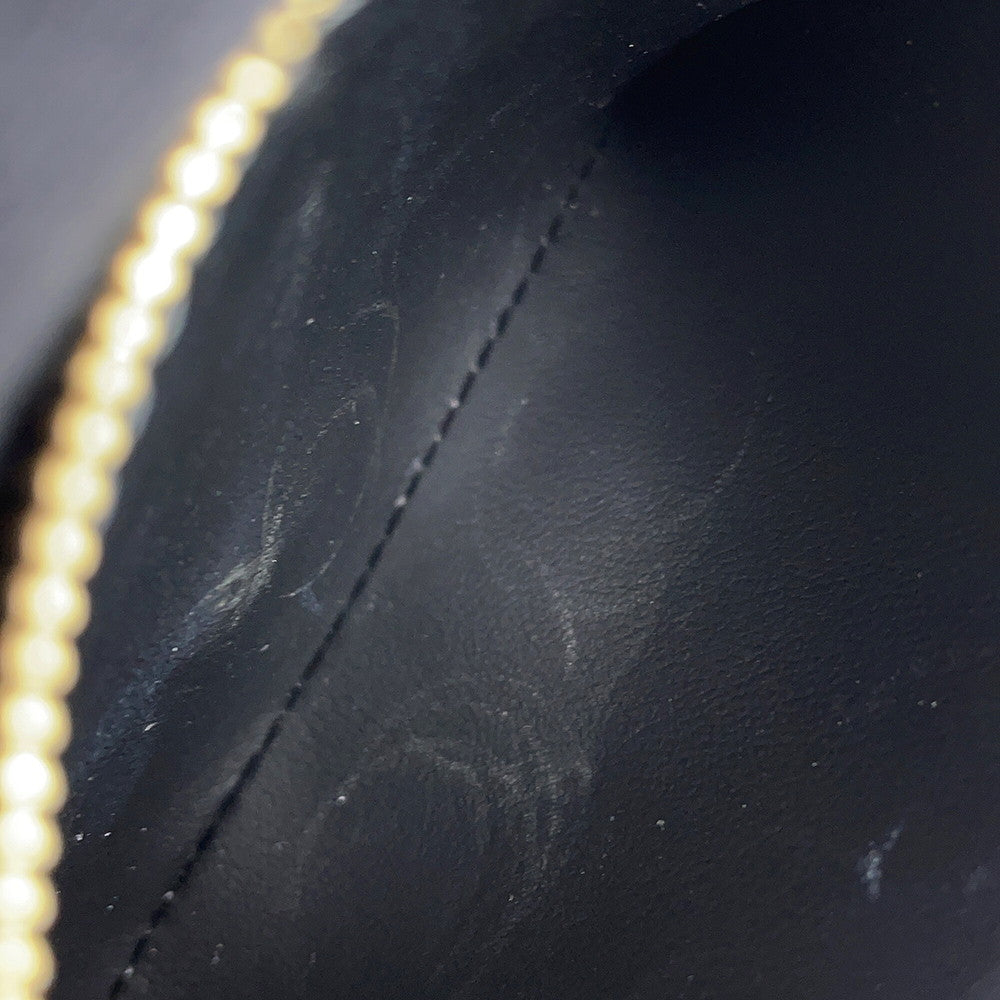 LOUIS VUITTON Portefeuille Victorine Noir/BeigeM80968 Monogram Empreinte Leather