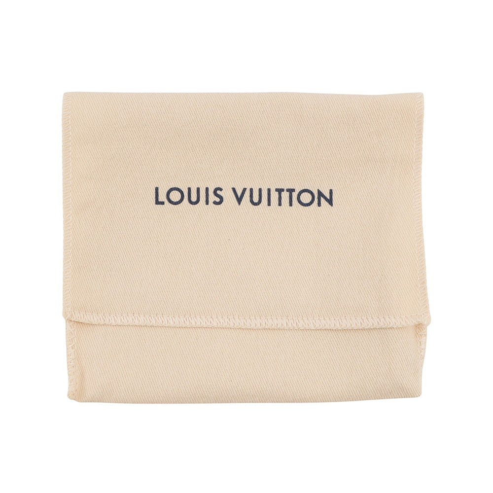 LOUIS VUITTON Portefeuille Victorine Noir/BeigeM80968 Monogram Empreinte Leather