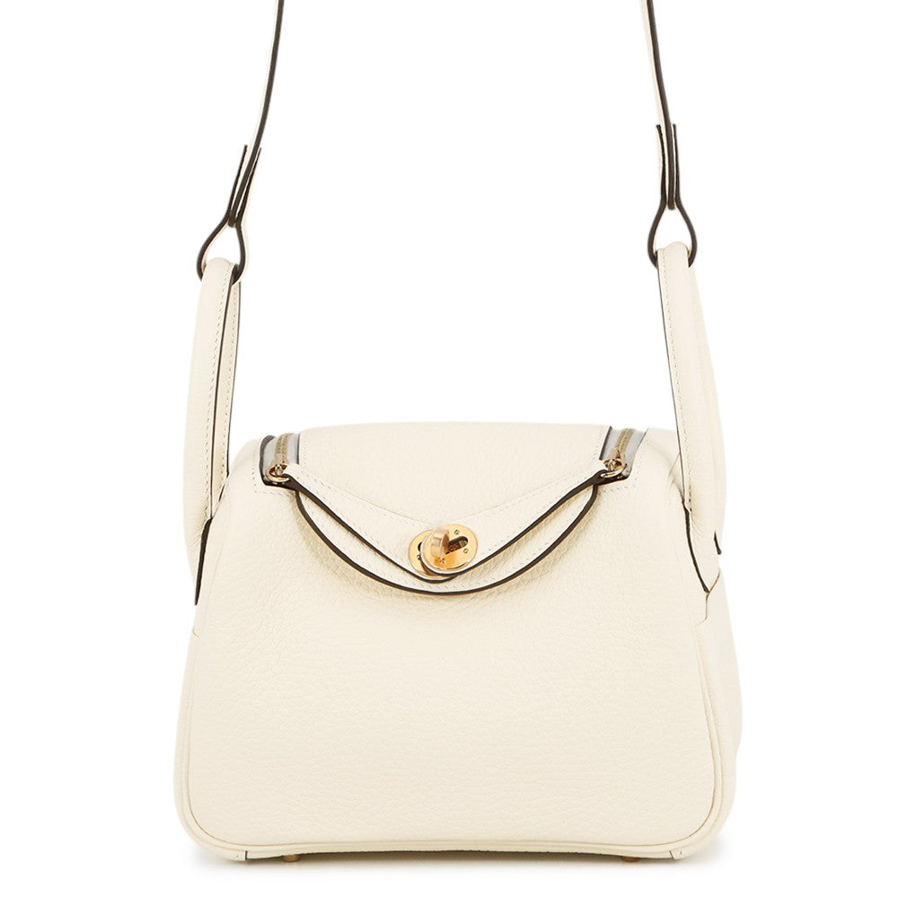 HERMES Lindy claim Taurillon Clemence Size Mini
