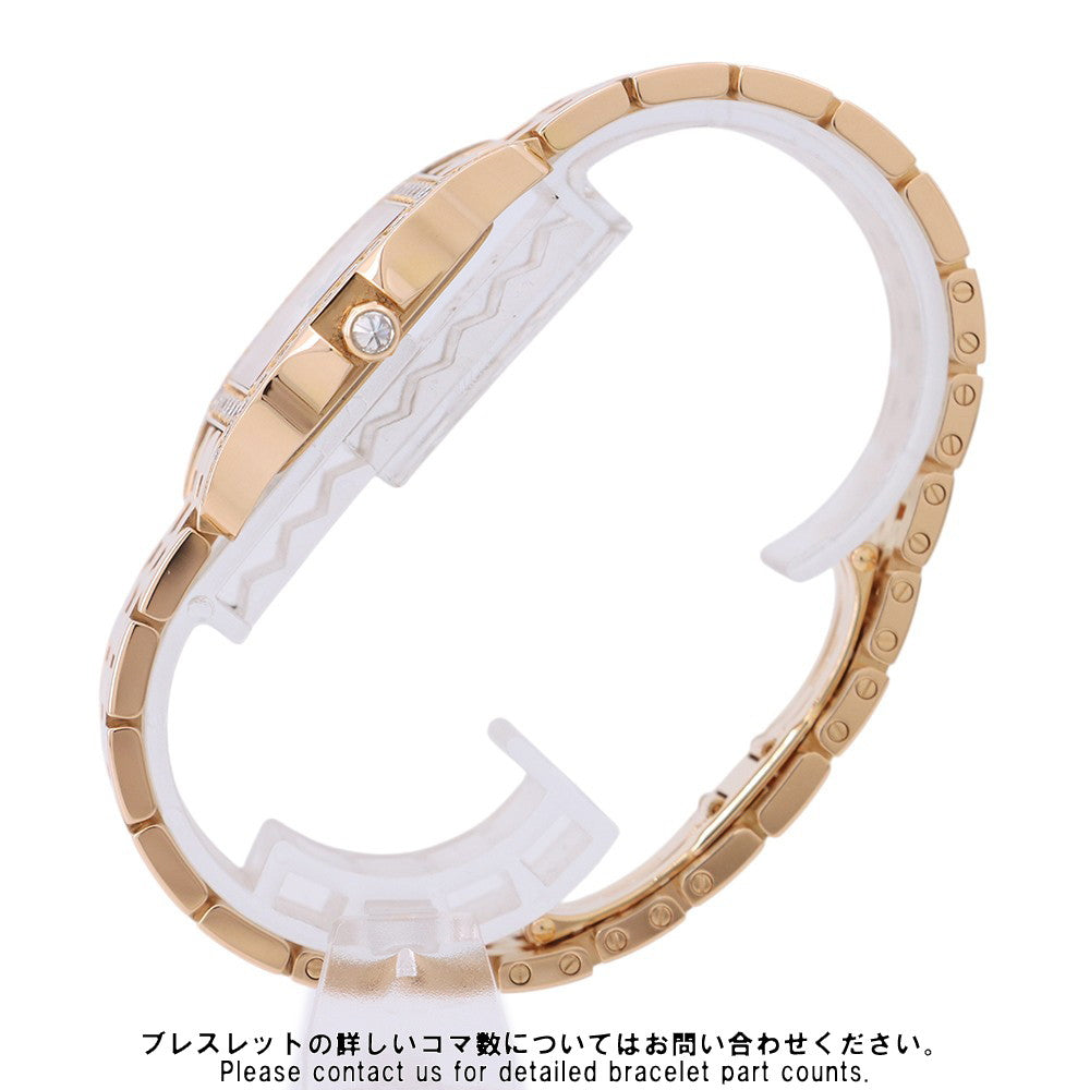 CARTIER Santos Demoiselle LM H37mm×W26mm 18K Pink Gold White DialWF9007Z8
