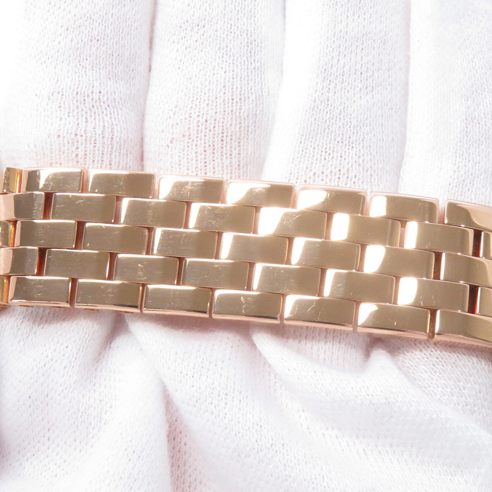CARTIER Santos Demoiselle LM H37mm×W26mm 18K Pink Gold White DialWF9007Z8