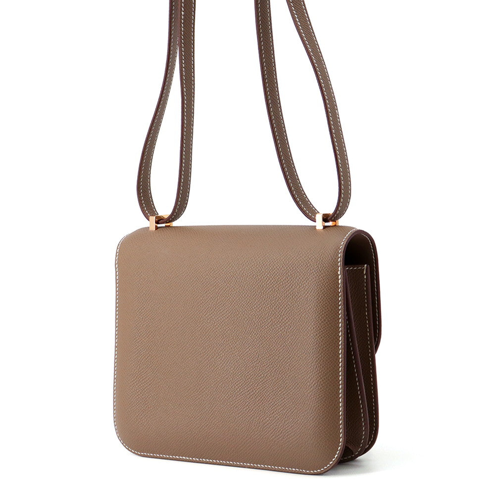 HERMES Constance 3 Miroir Etoupe Epsom Size Mini