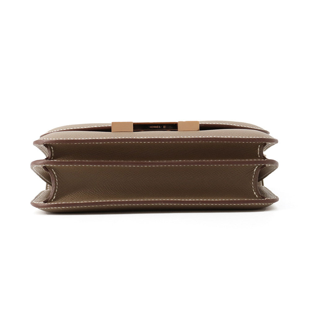 HERMES Constance 3 Miroir Etoupe Epsom Size Mini
