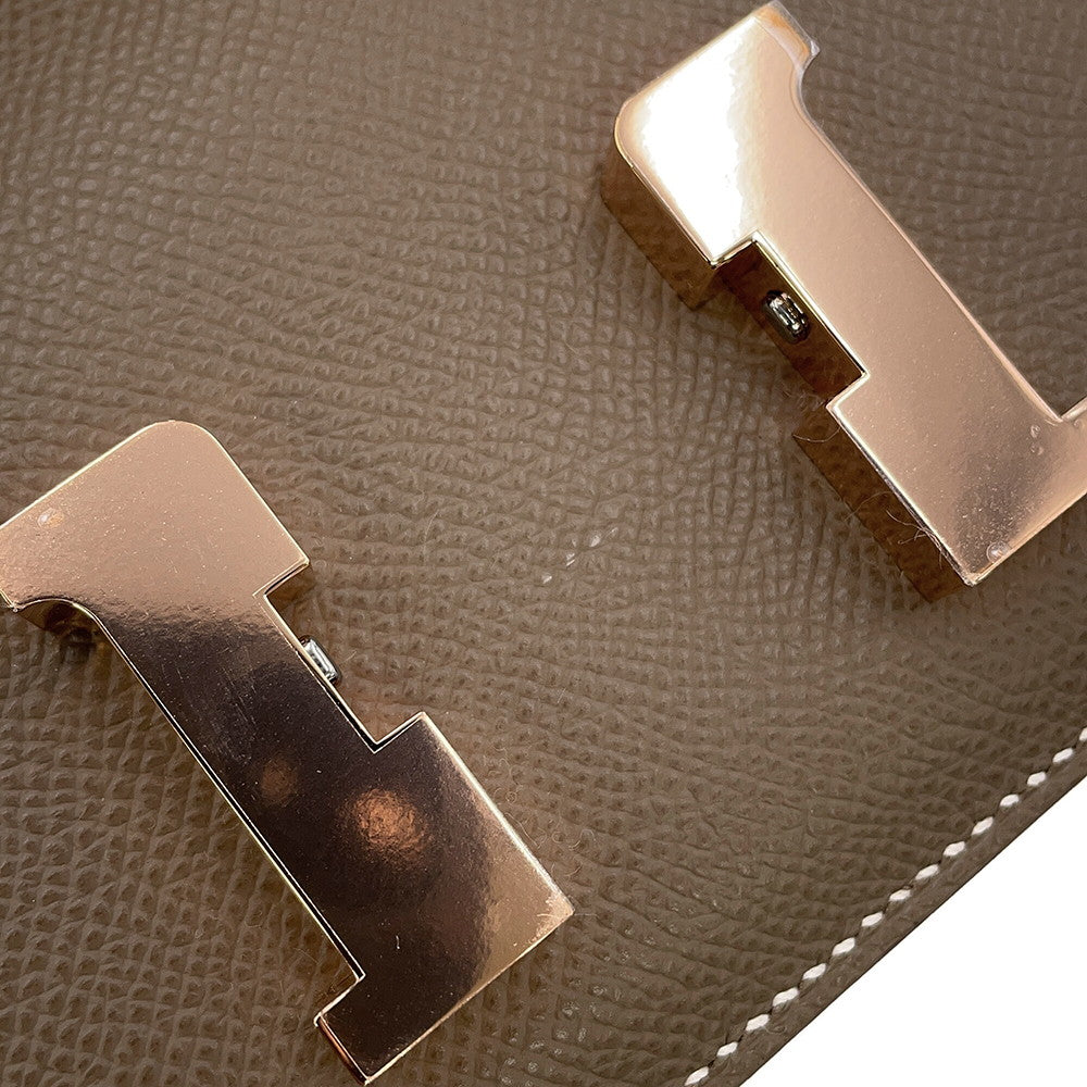 HERMES Constance 3 Miroir Etoupe Epsom Size Mini