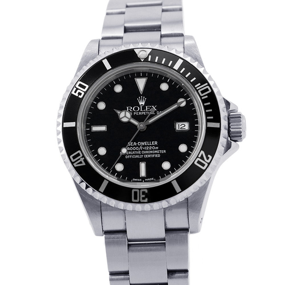 ROLEX Sea-Dweller W40mm Stainless Steel Black Dial16600