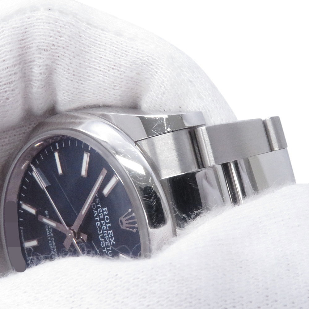 ROLEX Datejust W36mm Stainless Steel Bright Blue Dial126200