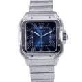 CARTIER Santos de Cartier LM H47.5mm×W39.8mm Stainless Steel Blue DialWSSA0013