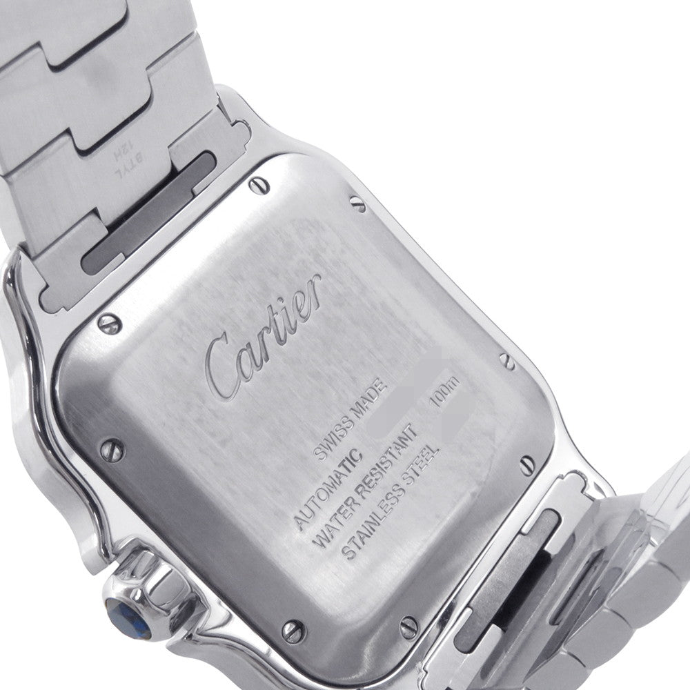 CARTIER Santos de Cartier LM H47.5mm×W39.8mm Stainless Steel Blue DialWSSA0013