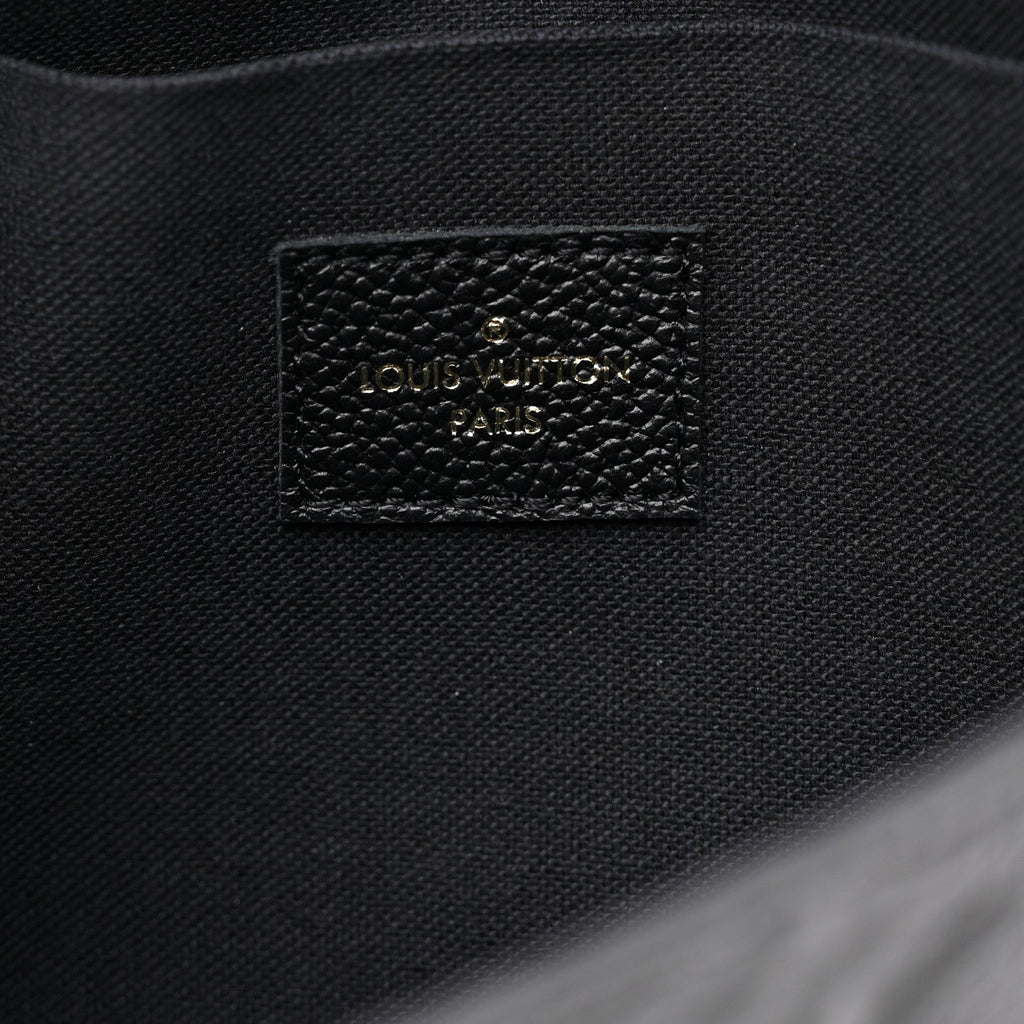 Empreinte Pochette Felicie Chain Wallet Black