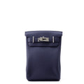 HERMES Kelly Akkad Blue Nuit Togo Leather Size PM