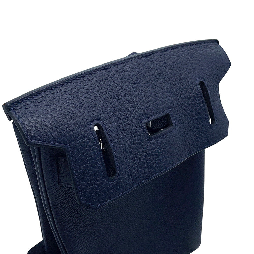 HERMES Kelly Akkad Blue Nuit Togo Leather Size PM