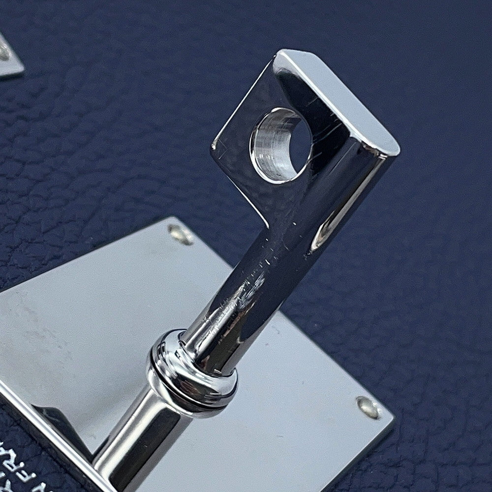 HERMES Kelly Akkad Blue Nuit Togo Leather Size PM