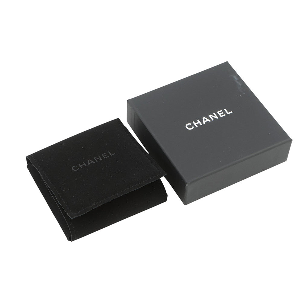 CHANEL CC Logo Heartshall BroochAB7517 Gold Plated Faux Pearl