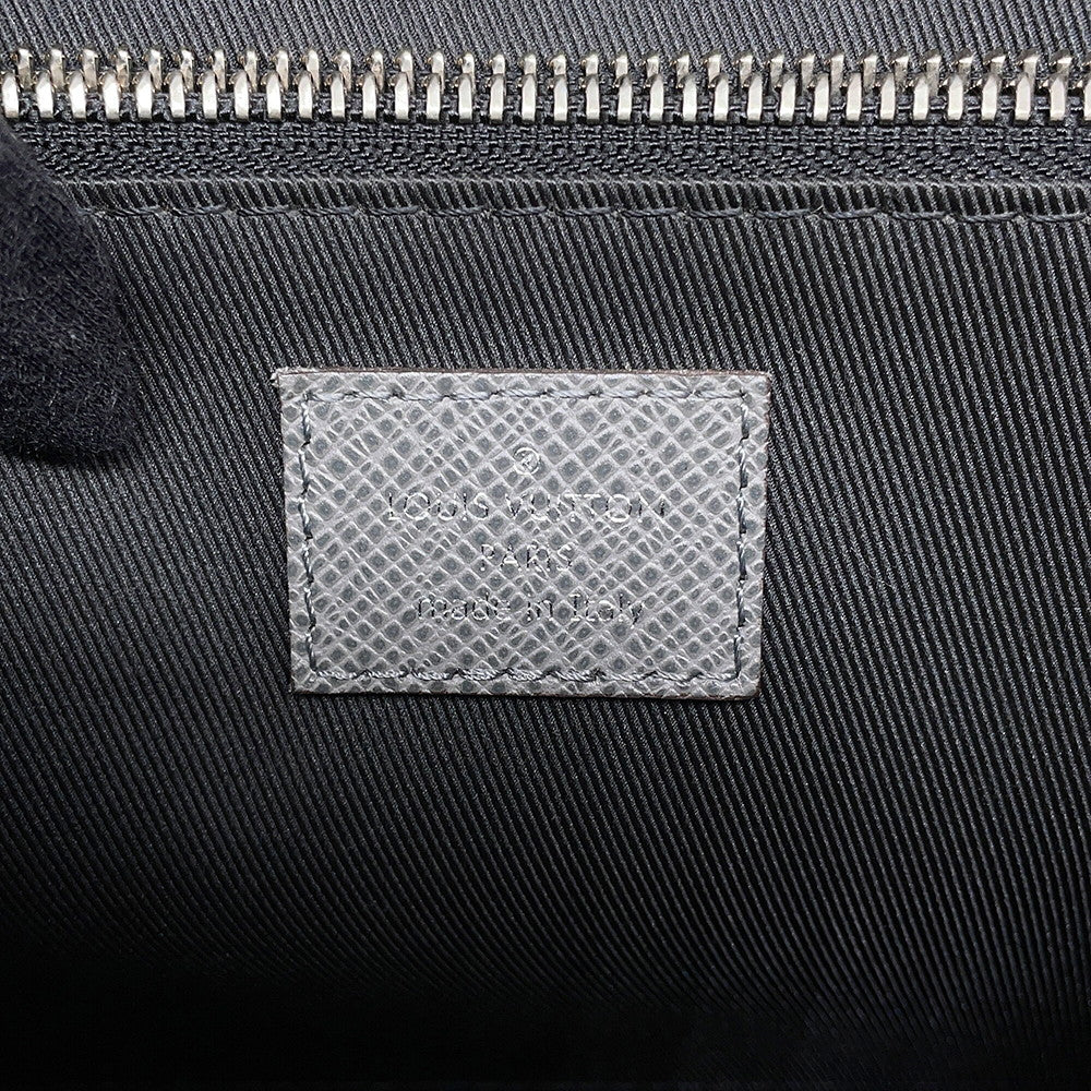 LOUIS VUITTON New Flap Messenger GrisM30808 Taiga Leather