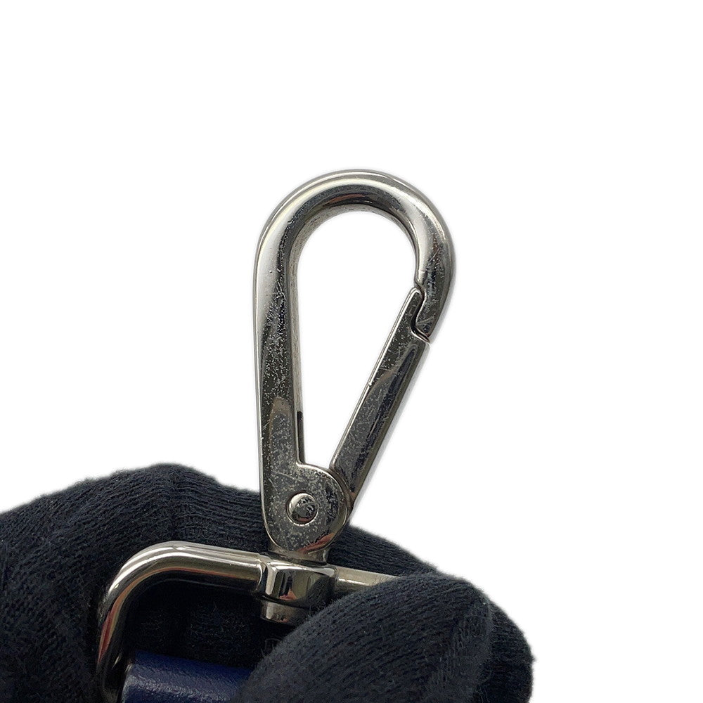 FENDI Monster Bugs Eye Crossbody Bag Navy7VZ033 Nylon Leather