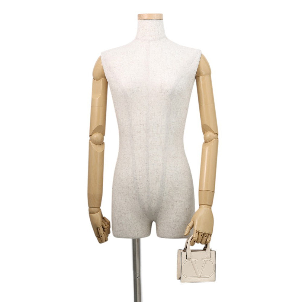 Valentino Garavani V Logo Walk 2WAY Bag Ivory1W5P0U56 Leather Size Mini