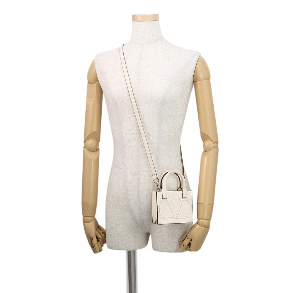 Valentino Garavani V Logo Walk 2WAY Bag Ivory1W5P0U56 Leather Size Mini