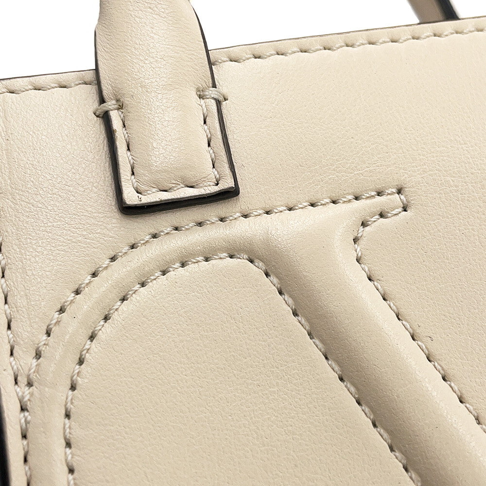 Valentino Garavani V Logo Walk 2WAY Bag Ivory1W5P0U56 Leather Size Mini