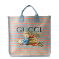 GUCCI GUCCI x Peter Rabbit Children's Tote Bag Light Blue/Multicolor605831 498879 Canvas