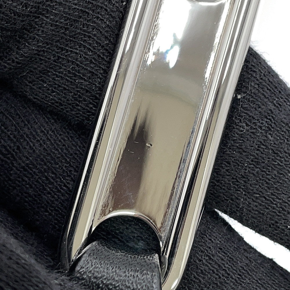JIMMY CHOO Studded Clutch Bag Black Leather