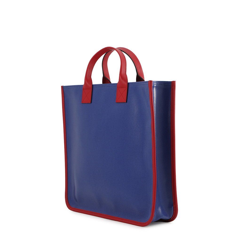 GUCCI Children's Tote Bag Blue/Red/Orange550763 PVC Coated Canvas