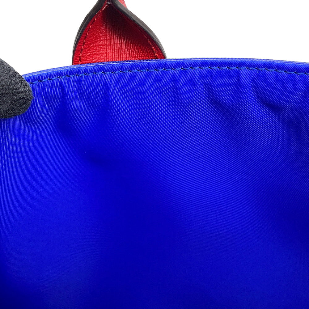 GUCCI Children's Tote Bag Blue/Red/Orange550763 PVC Coated Canvas
