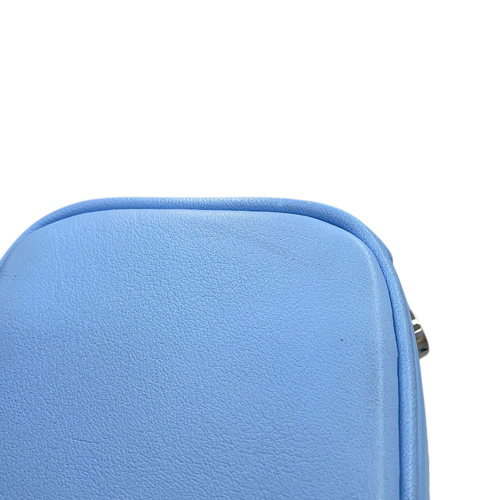 MCM Visetos Stark Backpack Blue/PinkMMKASVE14H2001 Leather Size Mini