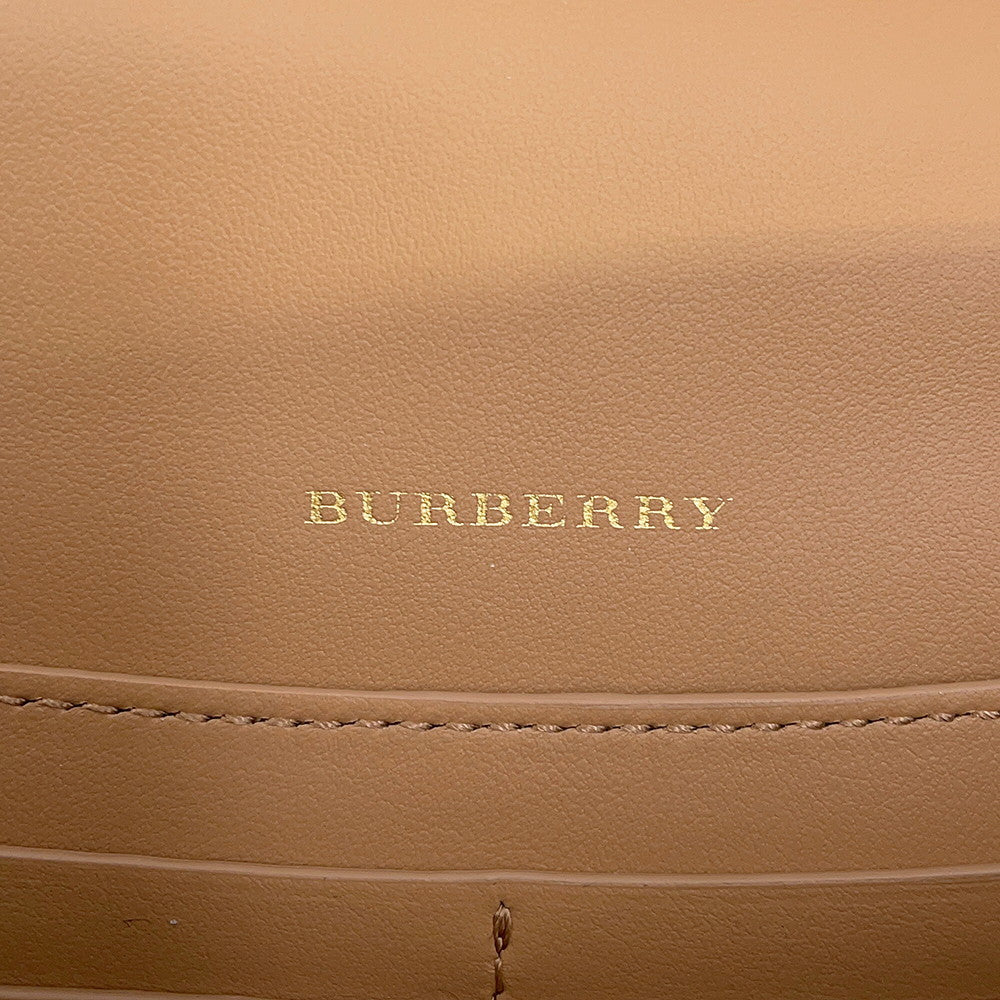 BURBERRY Double-faced Shoulder Bag Pink80055721 Leather