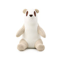 HERMES Panda Emile Epope plush toy Kannel Toile H Cotton 100%