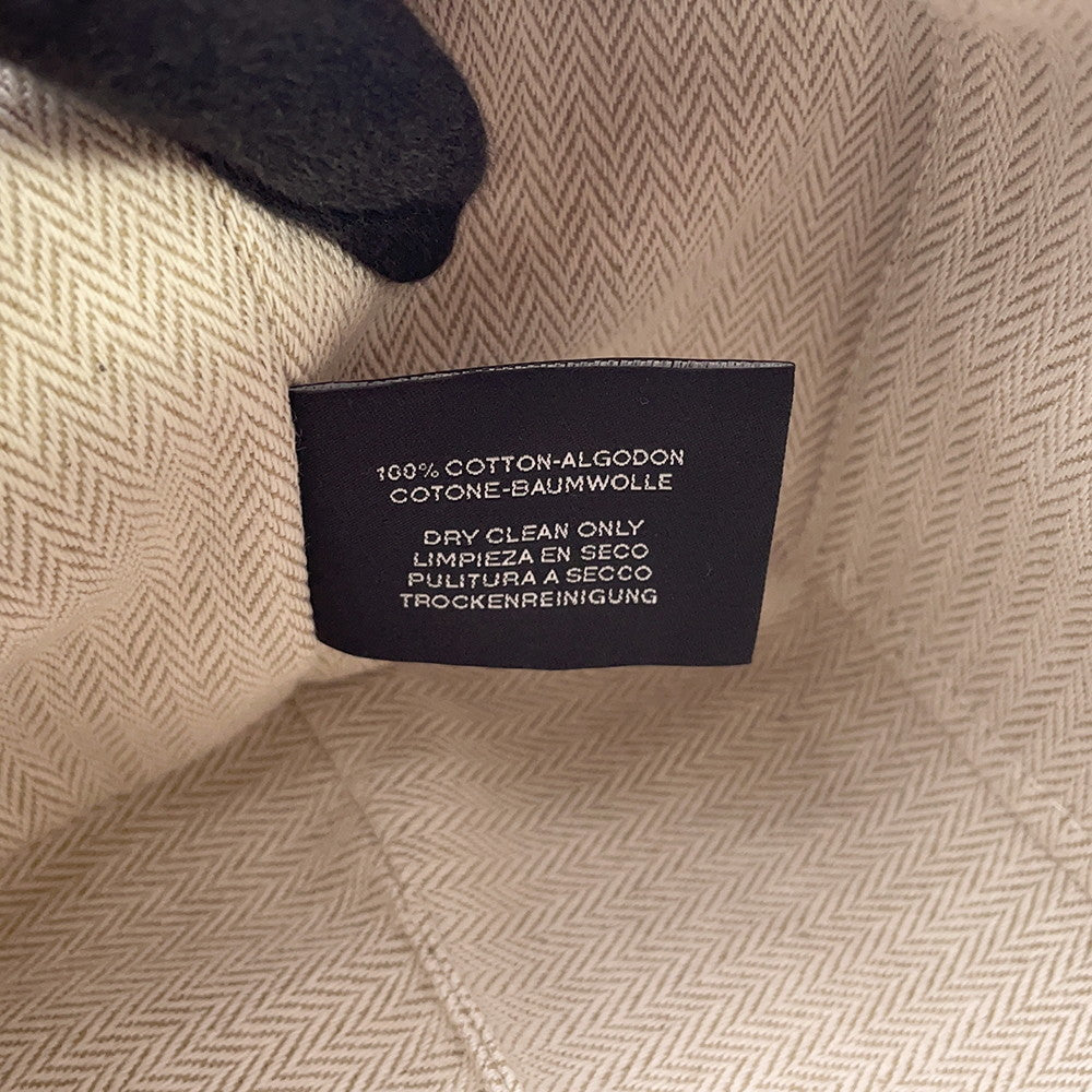 HERMES Brid a Black Feu/Bordeaux Canvas Size PM