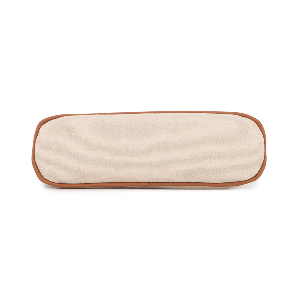 HERMES Mini BolidePouch Beige Canvas