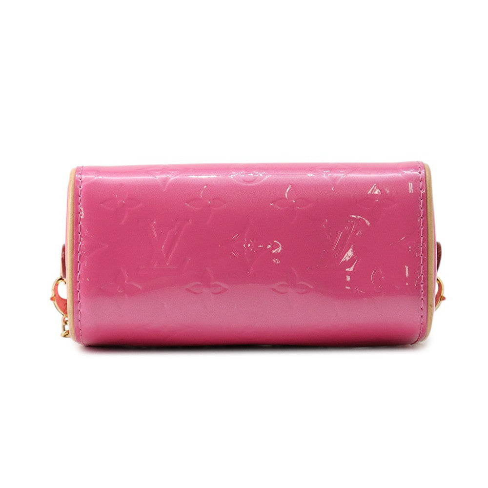 LOUIS VUITTON LVRemix Collection Nano Speedy Neon PinkM83273 Monogram Vernis Leather