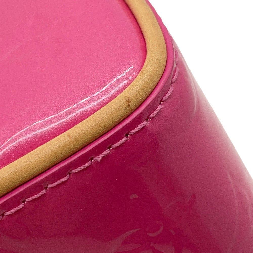 LOUIS VUITTON LVRemix Collection Nano Speedy Neon PinkM83273 Monogram Vernis Leather