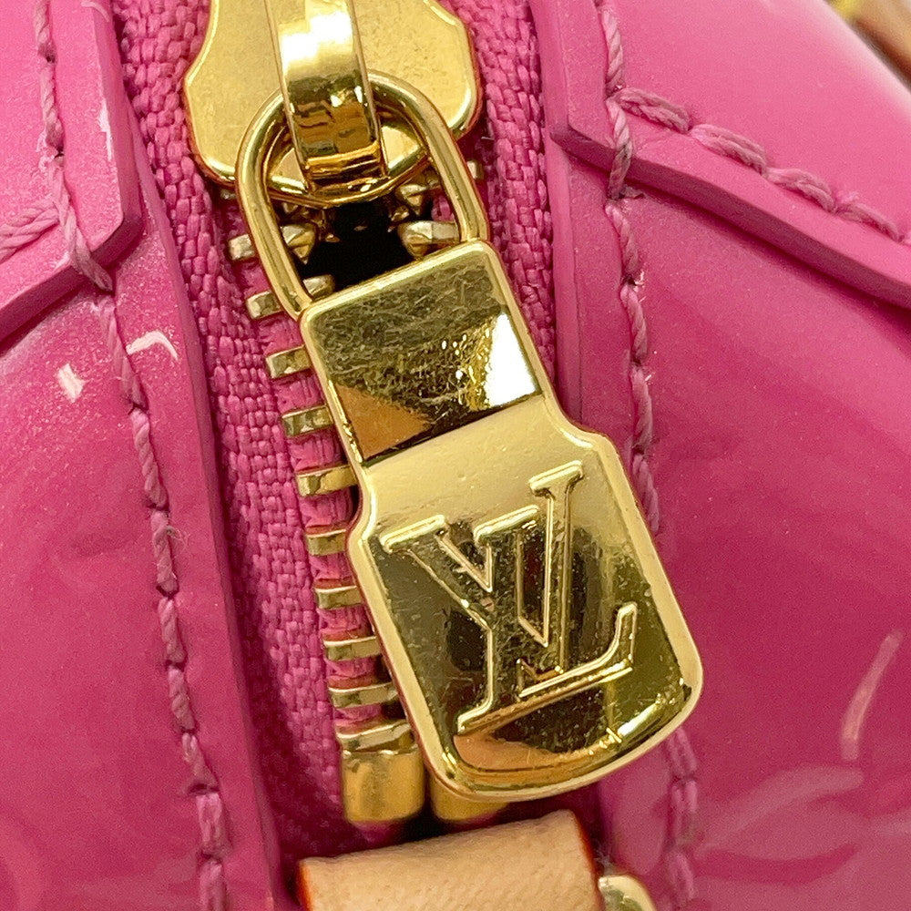 LOUIS VUITTON LVRemix Collection Nano Speedy Neon PinkM83273 Monogram Vernis Leather