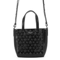 JIMMY CHOO Pegasus Star Embossed 2-Way Bag Black Patent Leather Size Mini