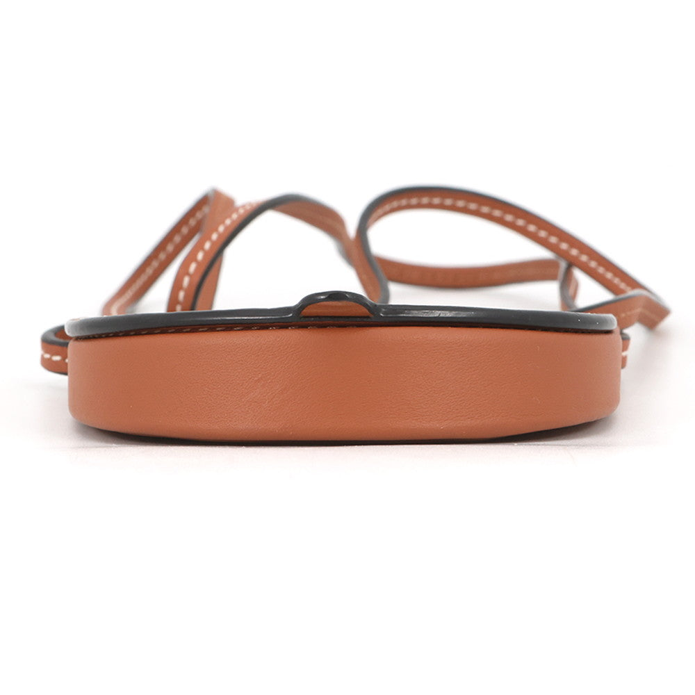 LOEWE heel pouch Tan109.54.T15 Leather
