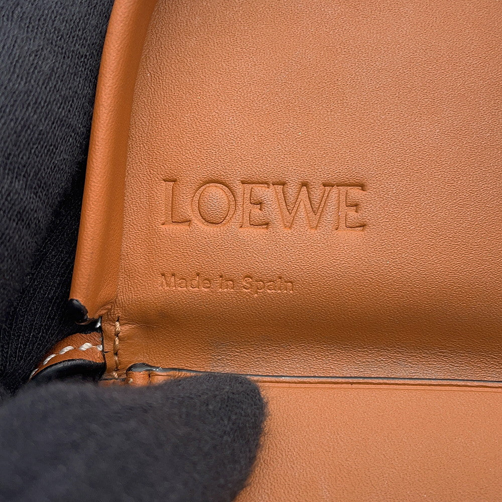 LOEWE heel pouch Tan109.54.T15 Leather