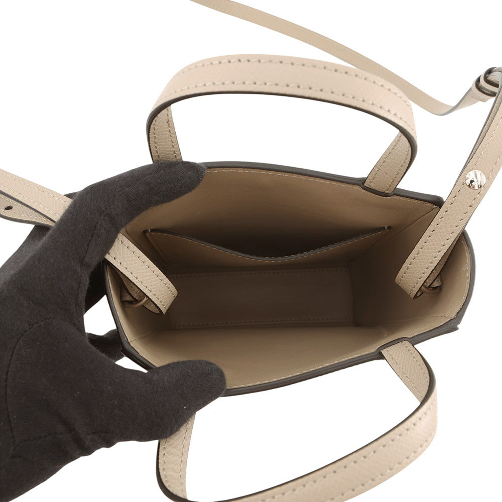 BONAVENTURA Bonaventura Noblessa Shopper Bag 2WAY Bag Beige Leather Size Mini