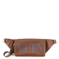 Valentino Garavani VLTN Crossbody Bag Brown Leather