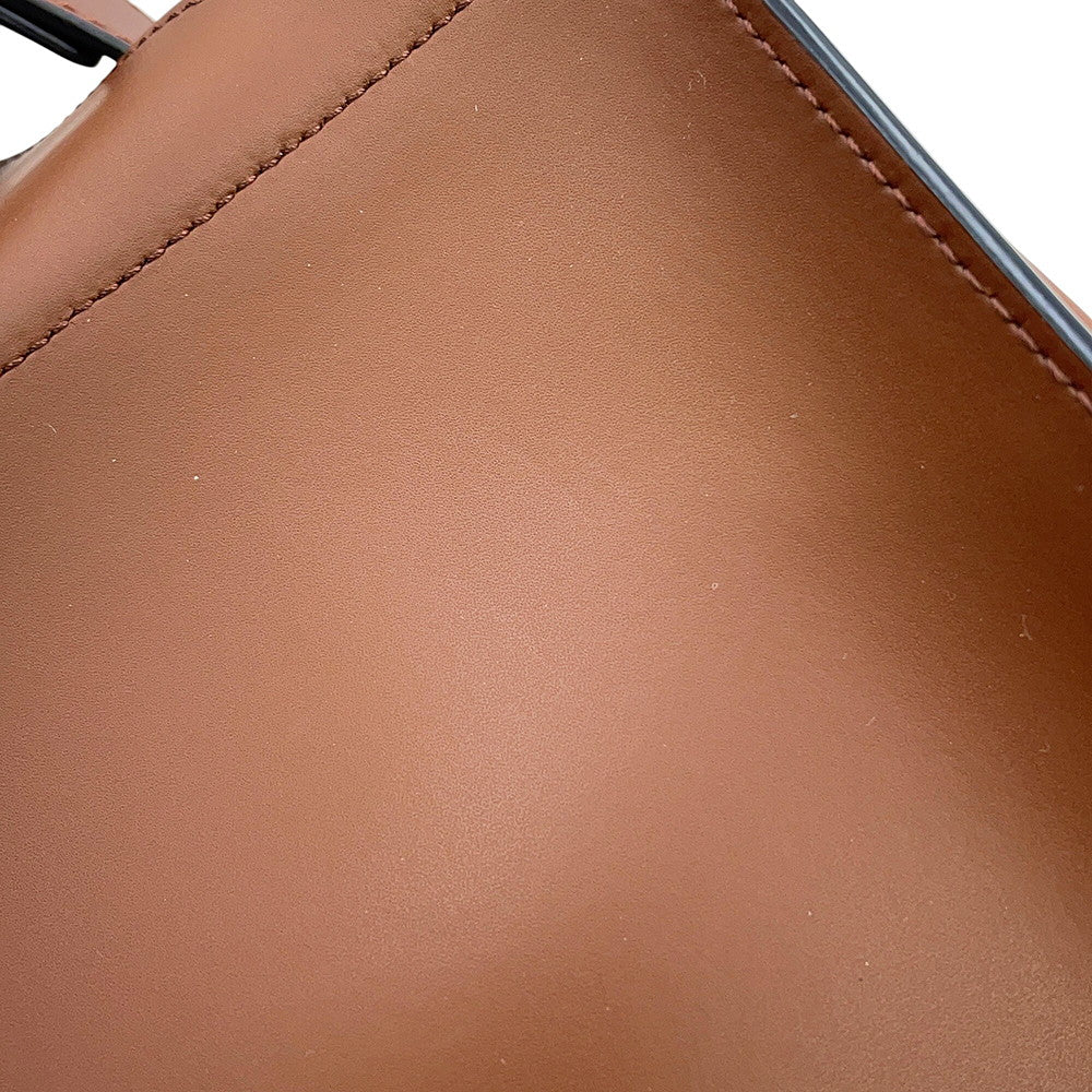 Valentino Garavani VLTN Crossbody Bag Brown Leather