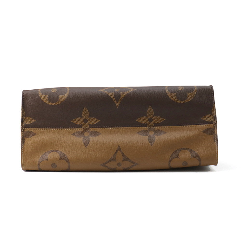 LOUIS VUITTON Onthego RedM45320 Monogram Monogram Reverse Canvas Monogram Giant Size GM