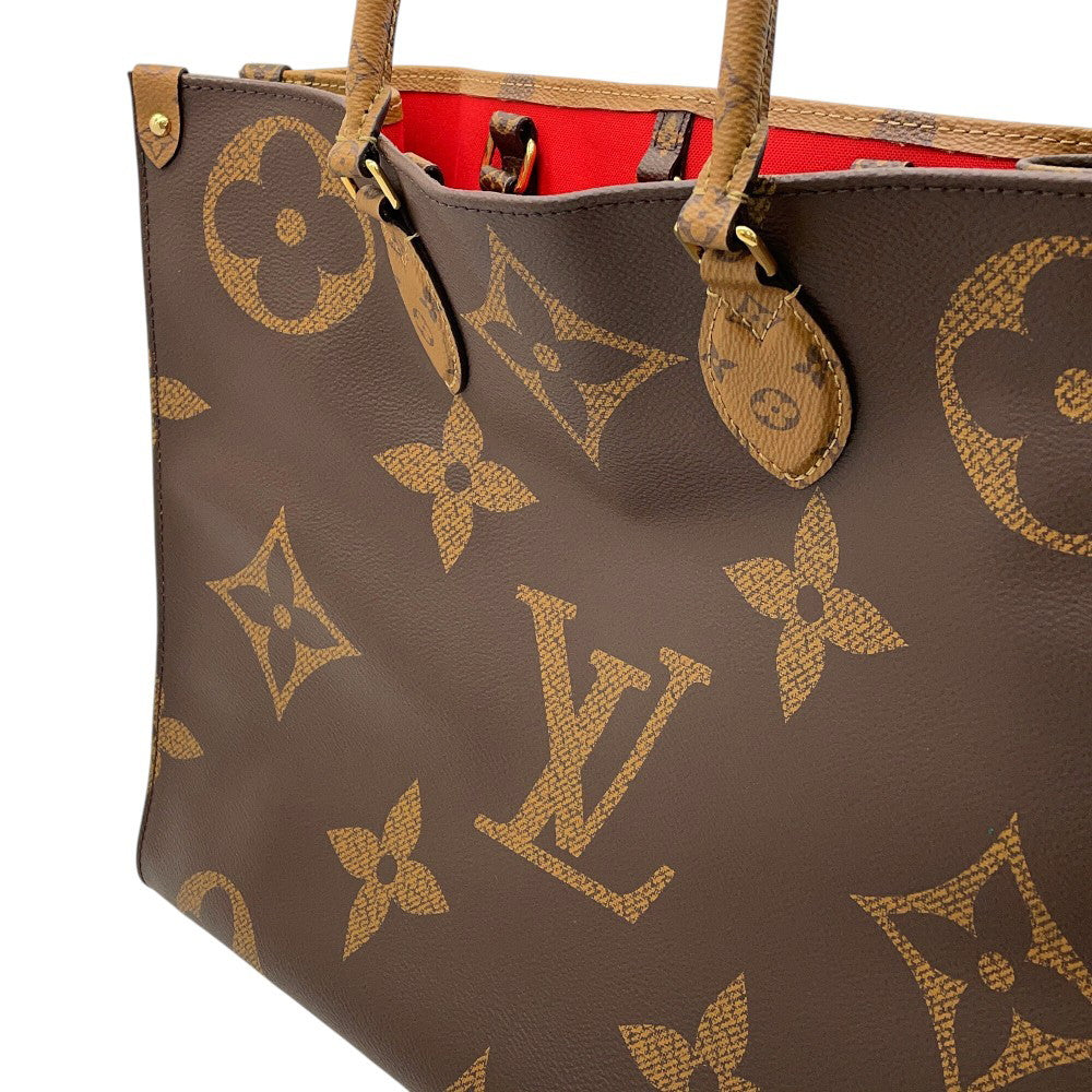 LOUIS VUITTON Onthego RedM45320 Monogram Monogram Reverse Canvas Monogram Giant Size GM
