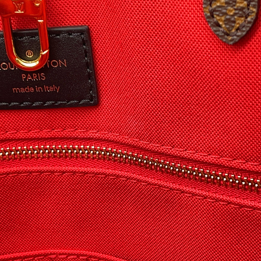 LOUIS VUITTON Onthego RedM45320 Monogram Monogram Reverse Canvas Monogram Giant Size GM